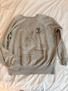 Vintage Topanga California Grey Crewneck Sweatshirt